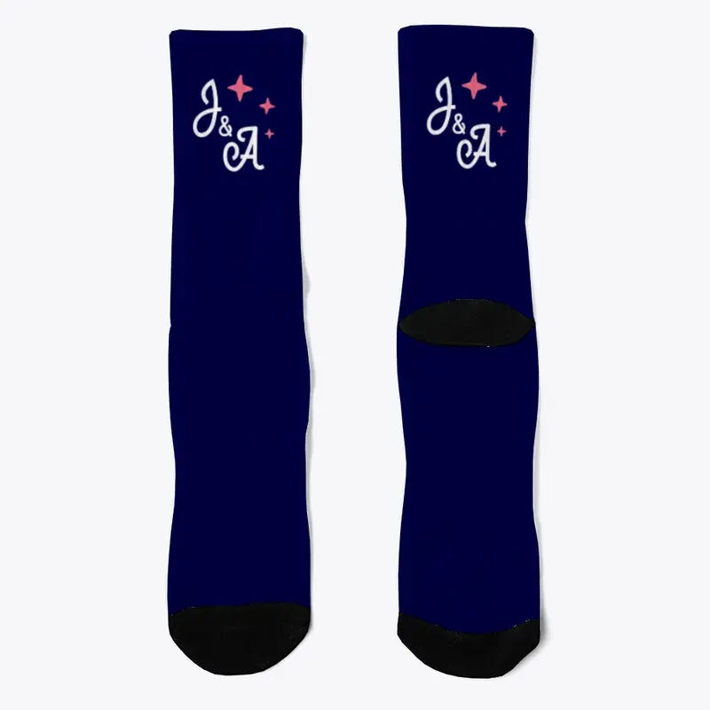 Jillian & Addie Basic Logo Socks