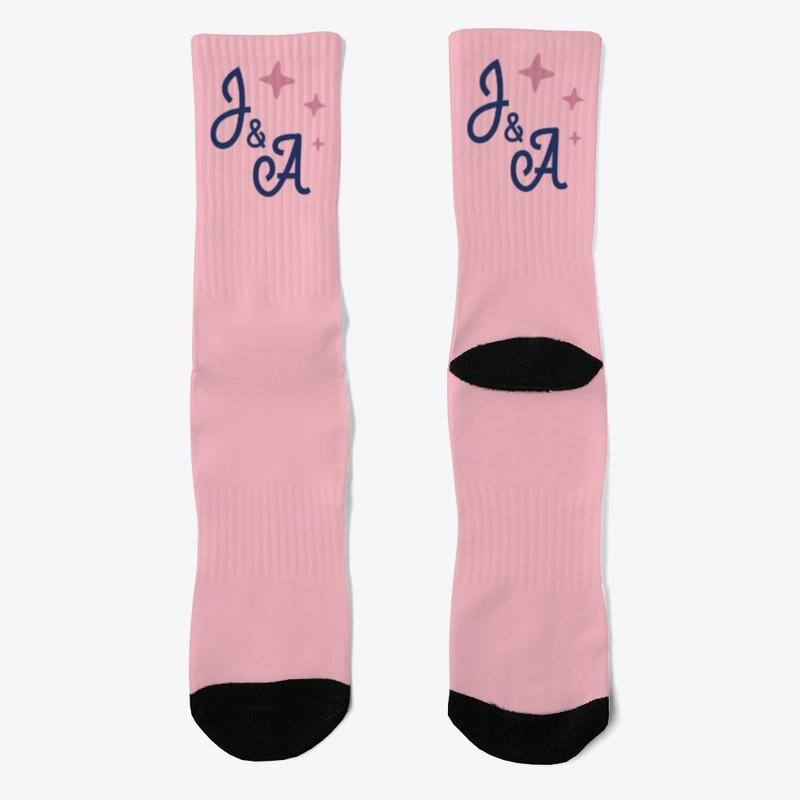 Jillian &amp; Addie Basic Logo Socks