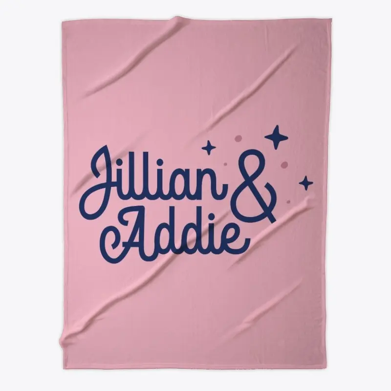 Jillian &amp; Addie Basic Logo Blanket